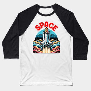 Spaceshuttle Baseball T-Shirt